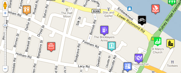 You can use them on Google Maps with the “My maps” feature, or automatically 