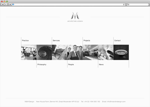 M&M Architects homepage