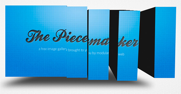 The Piecemaker - free Flash image rotator gallery